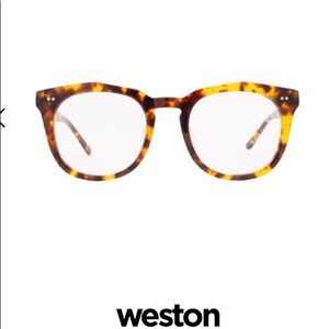 NWT Diff Weston Blue Light Glasses in tortoise